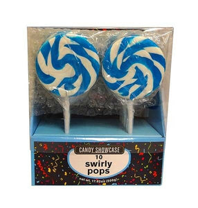 Blue Swirl Pops 40g