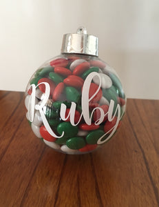 Personalised Name Baubles